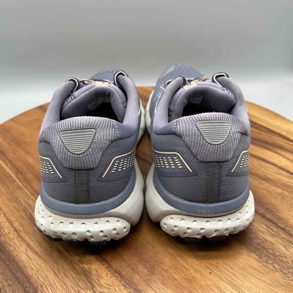 Brooks Ghost 12 Shoes Womens Size 10.5 B Gray Running Comfort Walking Sneakers - Picture 4 of 8